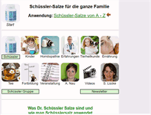Tablet Screenshot of naturheilpraxis-am-wald.de